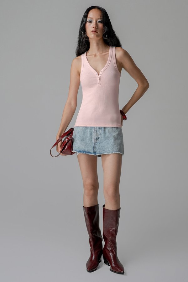 Airy Top in Pink