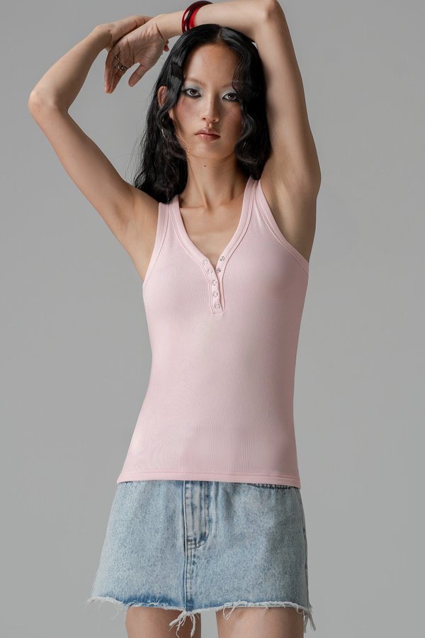 Airy Top in Pink