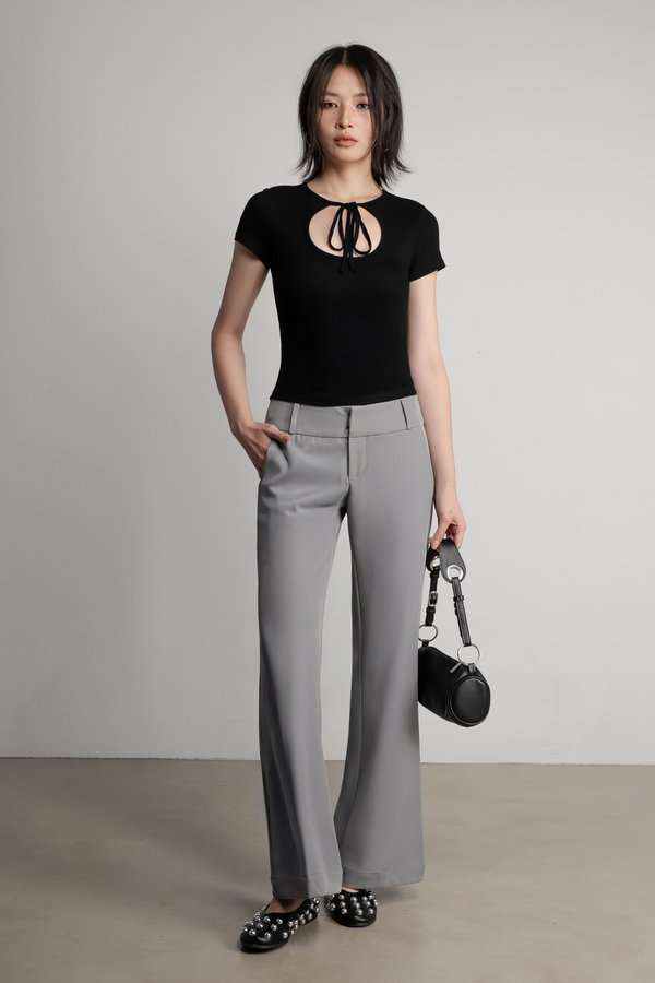 Knotted Top in Black