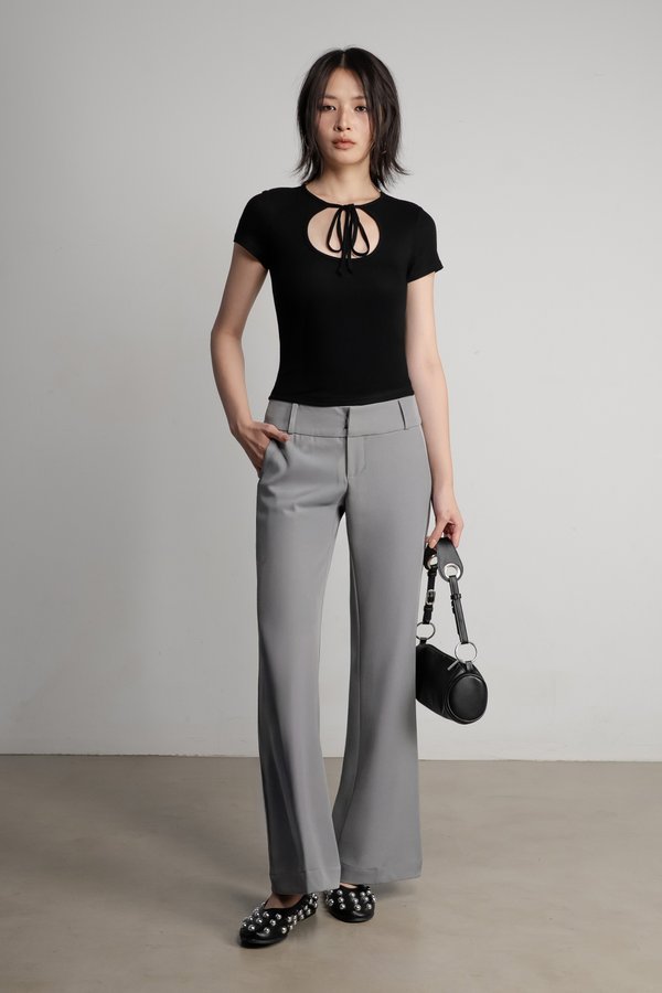 Poise Pants in Light Grey
