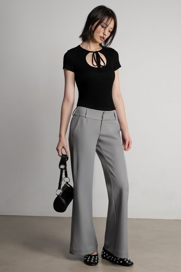 Poise Pants in Light Grey