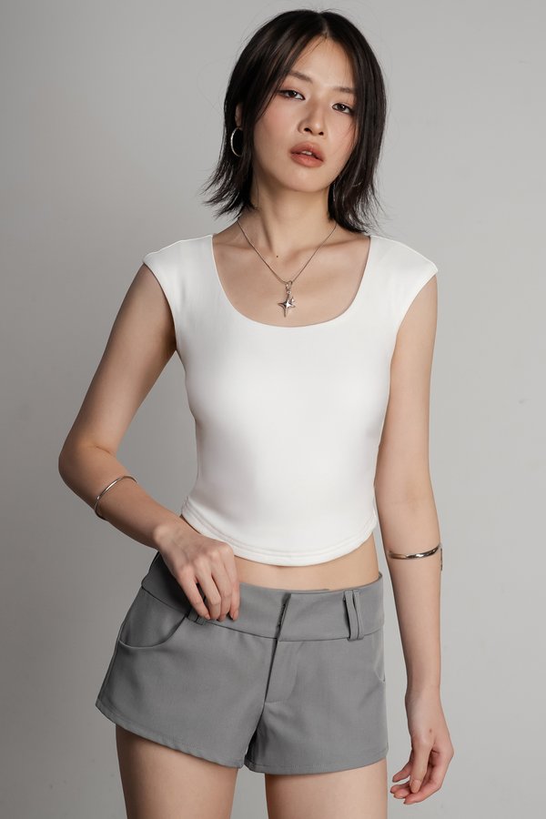 Glide Shorts in Light Grey