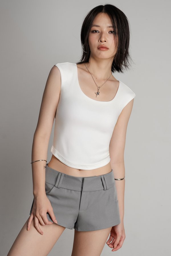 Glide Shorts in Light Grey