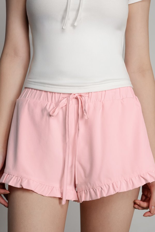 Peony Shorts in Pink