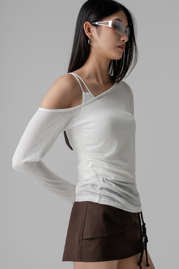 Echo Two-Piece Top in White