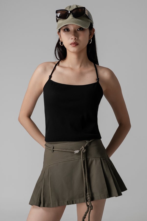 Regenerate Skirt In Moss Green