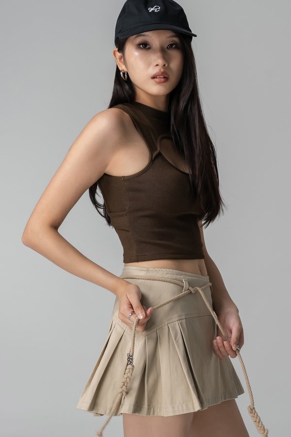 Regenerate Skirt In Dune Beige