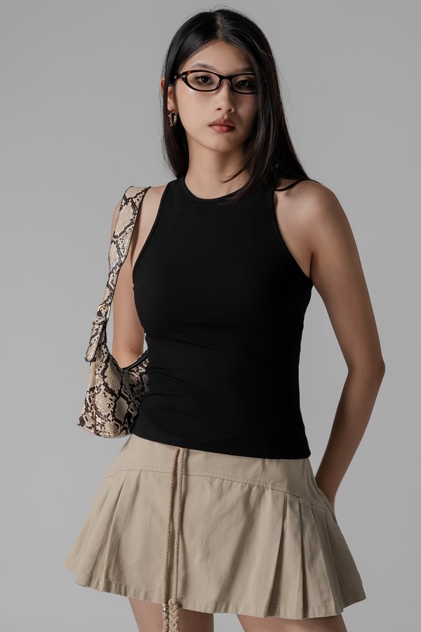 Untamed Top in Black