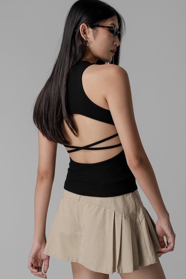 Untamed Top in Black