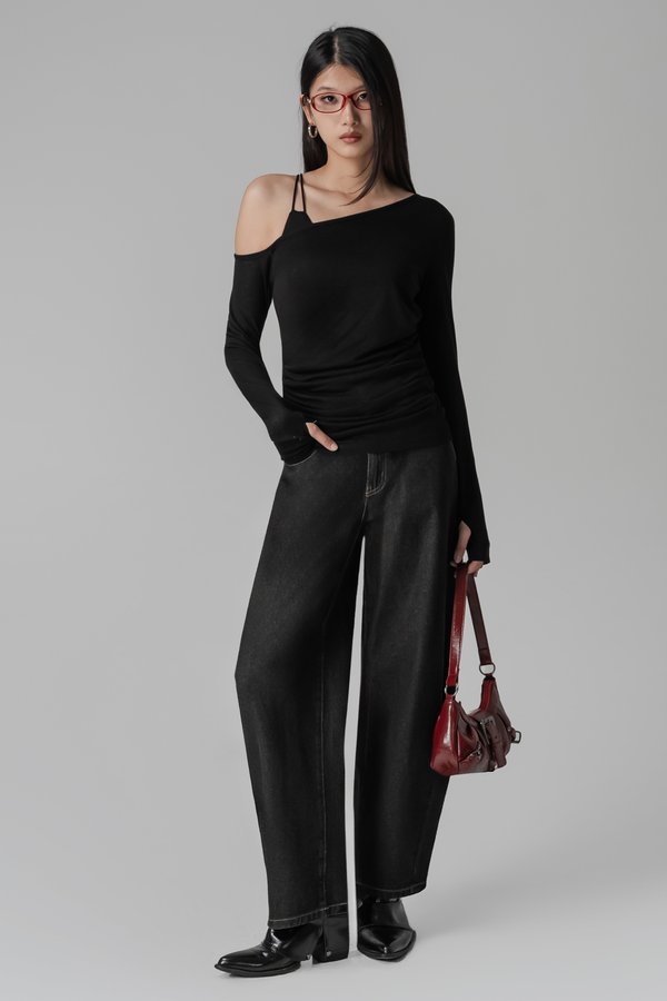 Echo Two-Piece Top in Black