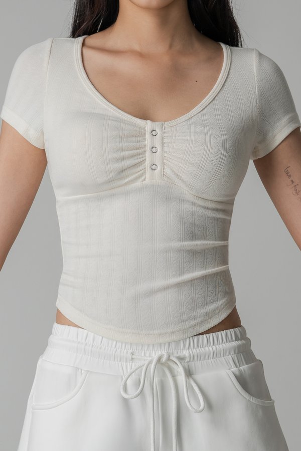 Cosy Top in Cream
