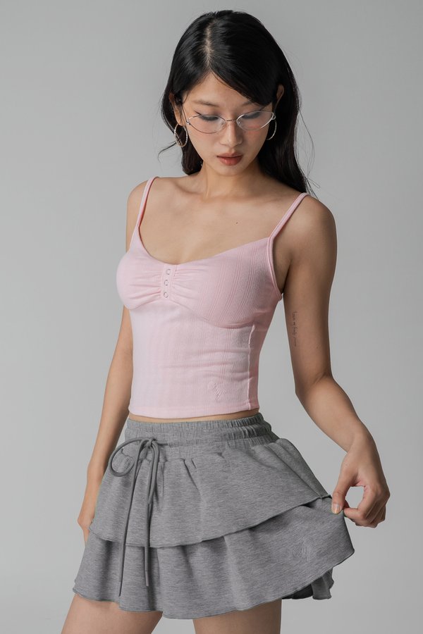 Snug Tank Top in Pink