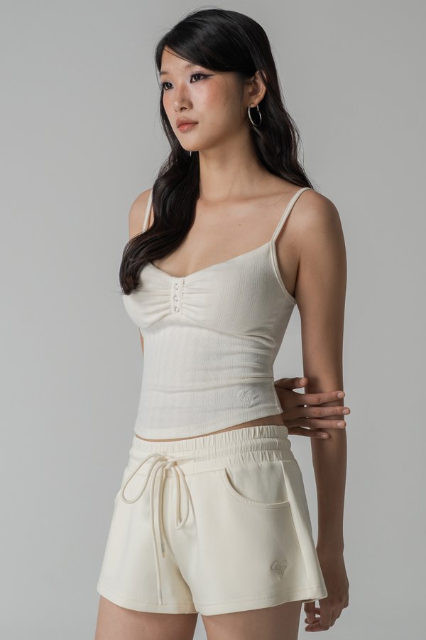 Snug Tank Top in Cream