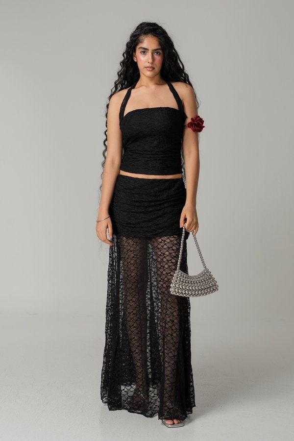 Sundown 3-Way Skirt in Black