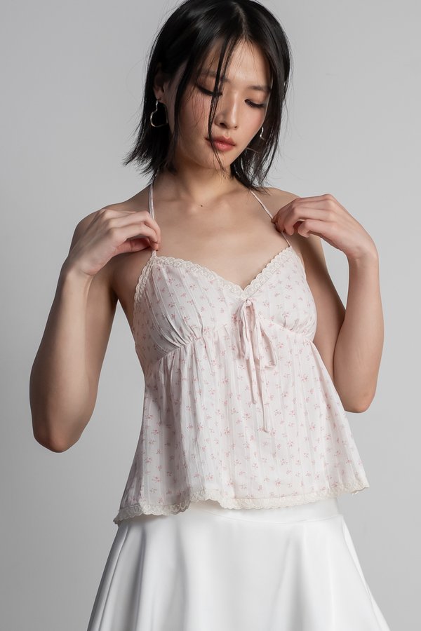 Camelia Top in Pink