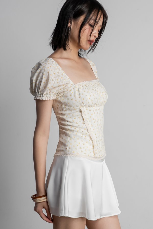 Botanica Top in Yellow
