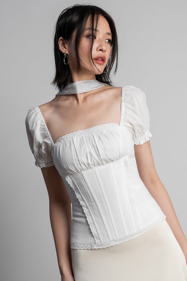 Botanica Top in White
