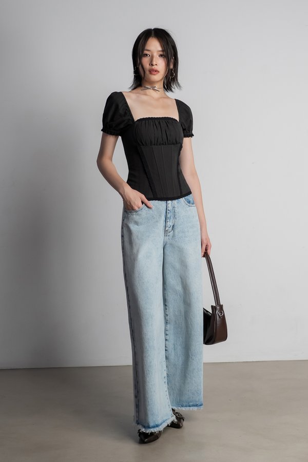Botanica Top in Black
