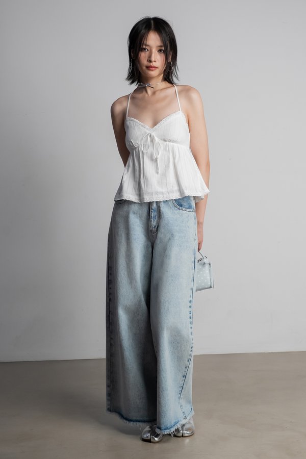 Camelia Top in White