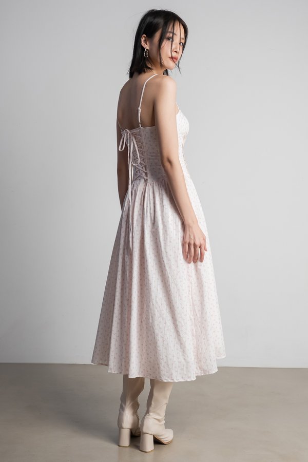 Dahlia Dress in Pink