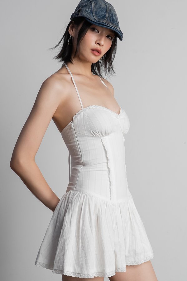 Veranda Dress in White