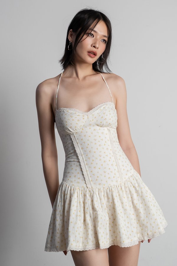Veranda Dress in Yellow