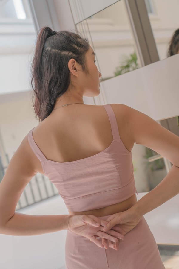 Balanced Top in Crystal Pink