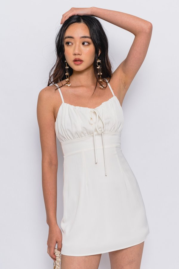 Sonata Dress in White