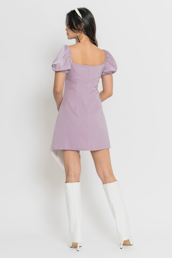 Pace Dress in Ash Periwinkle
