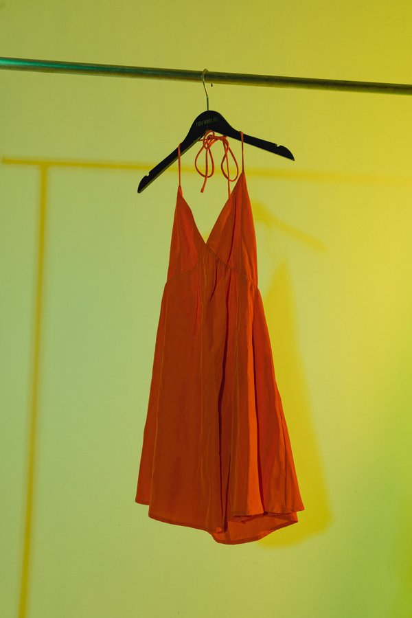 Hang Tight Dress in Orange