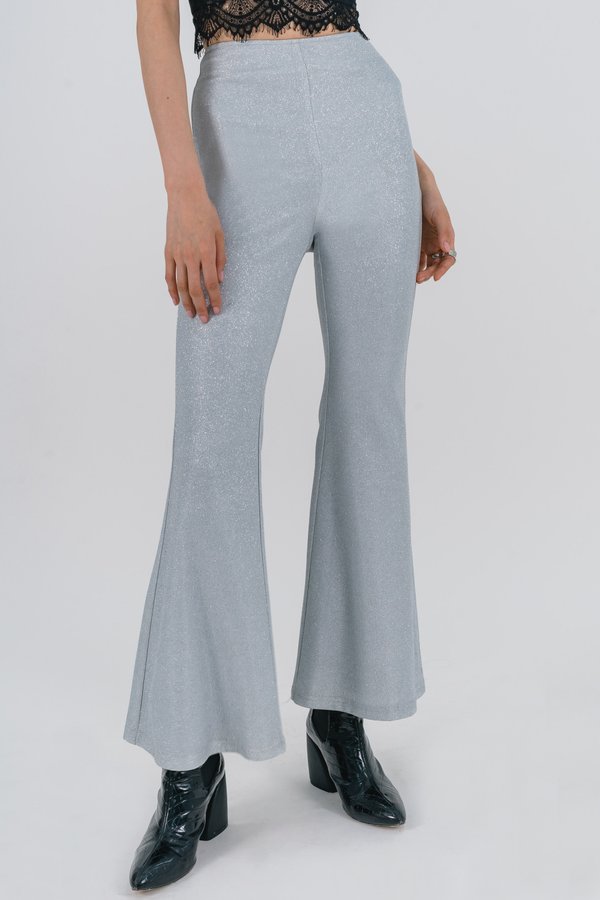 Dance Off Pants in Silver