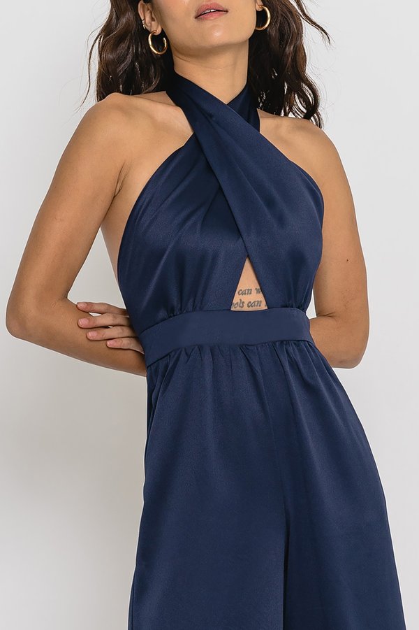 Intersect Jumpsuit in Navy