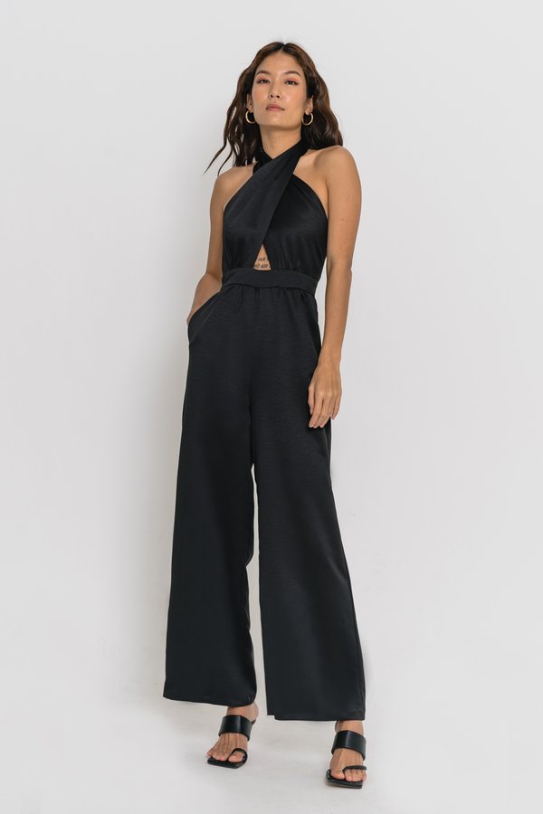 Intersect Jumpsuit in Black